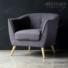 Le tissu rond de sofa de conception de nouveau sofa de chaises préside le sofa